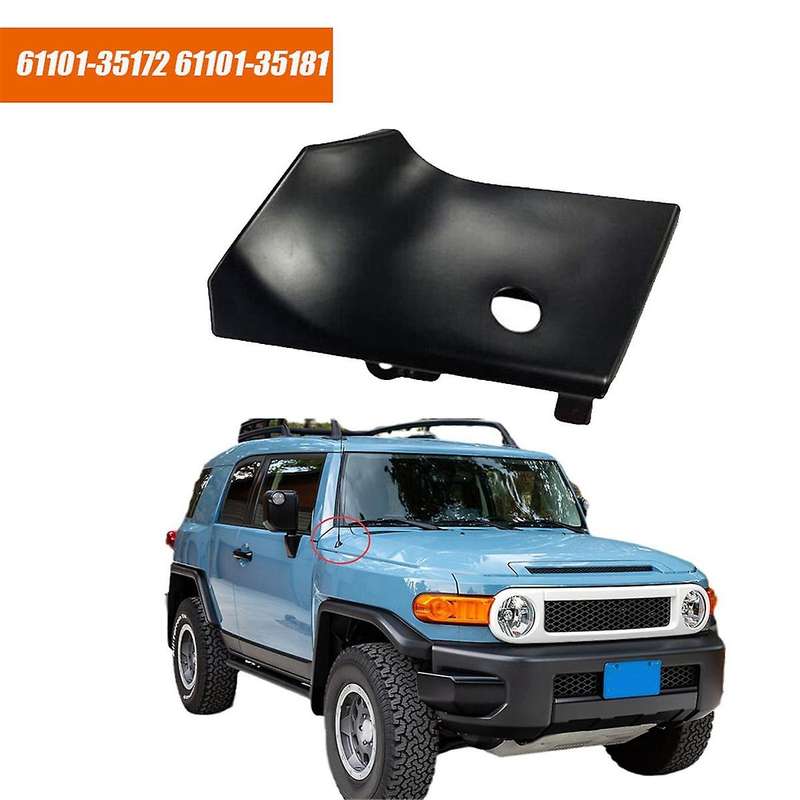 Right Upper Panel Cover 61101-35172/6110135181 for Toyoda Cruiser 2007-2011 Car Hood Wing Neck Trim