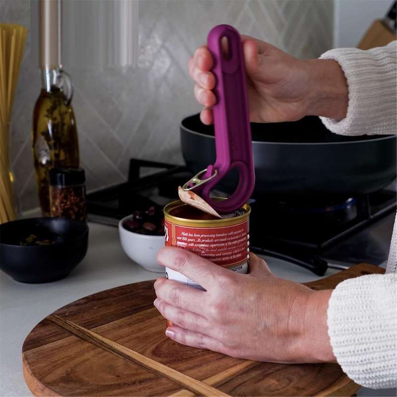 Ring Pull Can Tin Opener - Makes Cans and Tins Twice As Easy to Open Perfect for Arthritis Parkinson