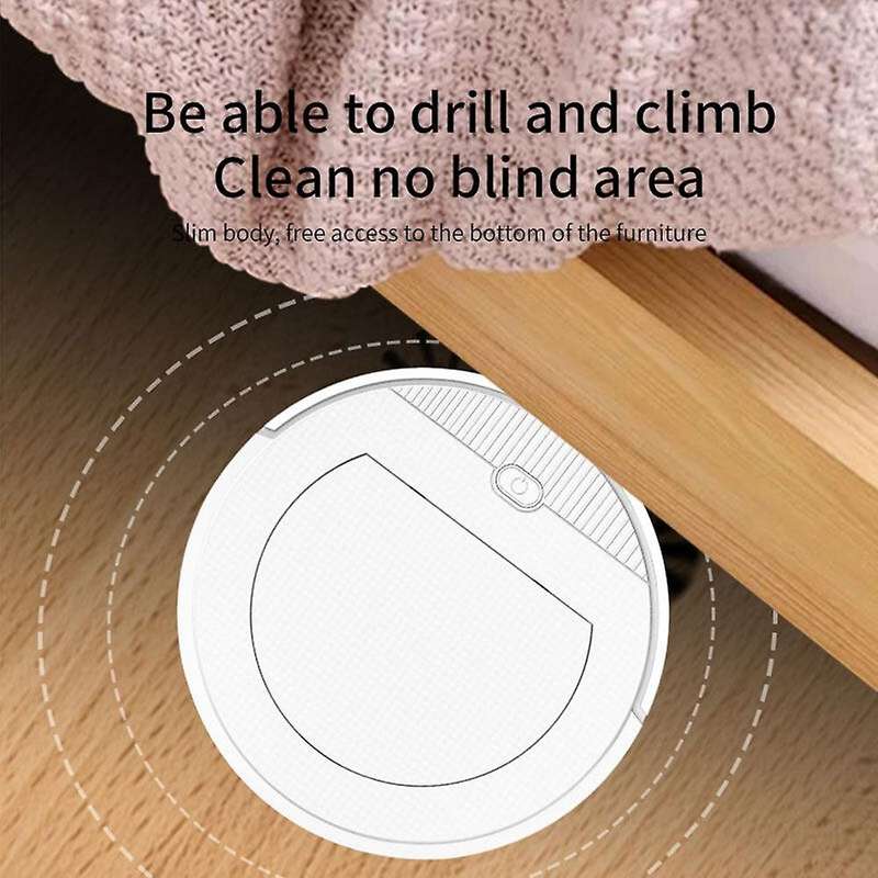 Robot Vacuum Cleaner Smart Ultra Thin Automatic Sweeping Suction Towing 3 in 1 APP Remote Control