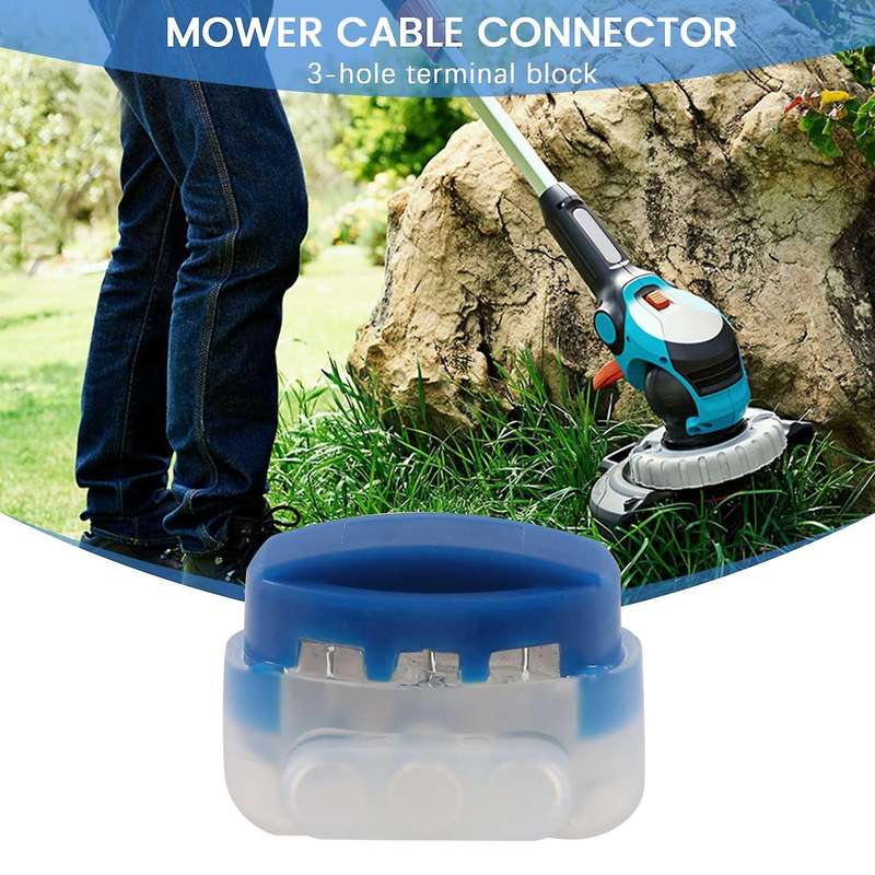 Robotic Lawnmower , Waterproof, Gel-filled Connector for Robotic Lawnmowers
