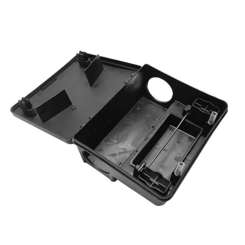 Rodent Bait Block Station Box Case Trap & Key for Rat Mouse Mice