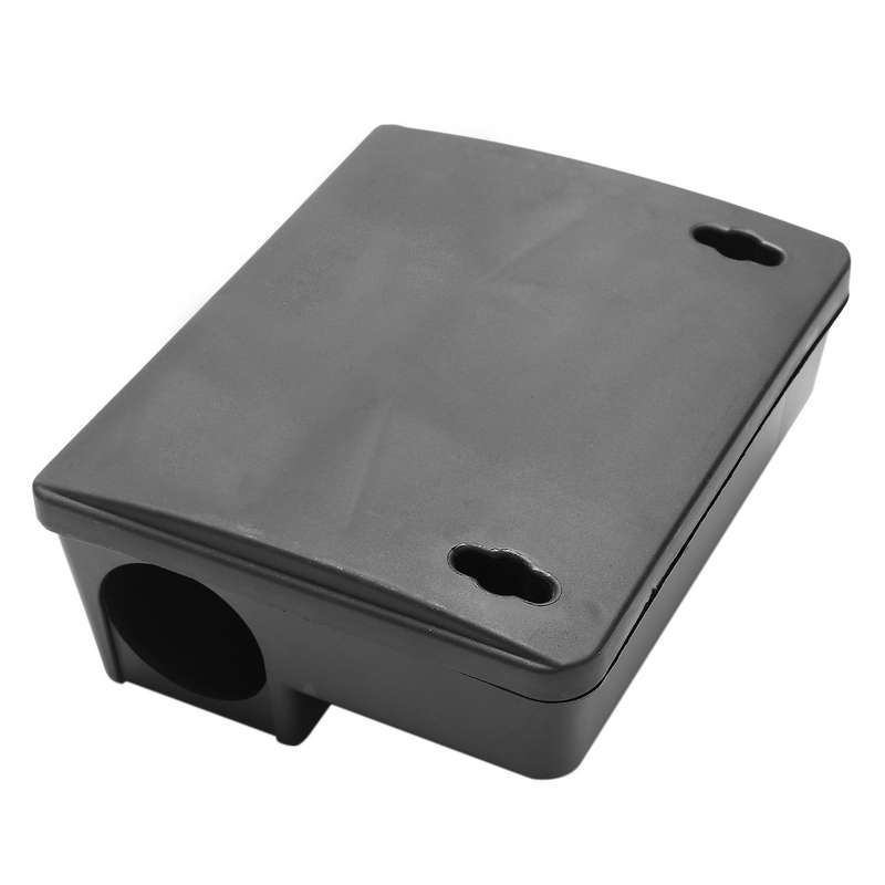 Rodent Bait Block Station Box Case Trap & Key for Rat Mouse Mice