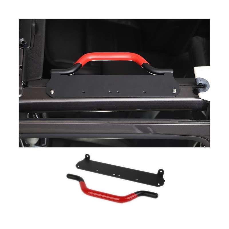 Roll Bar Grab Handles Aluminum Alloy Front Grip Handle for Wrangler Jl Jt 2018-2023 Accessories ,red