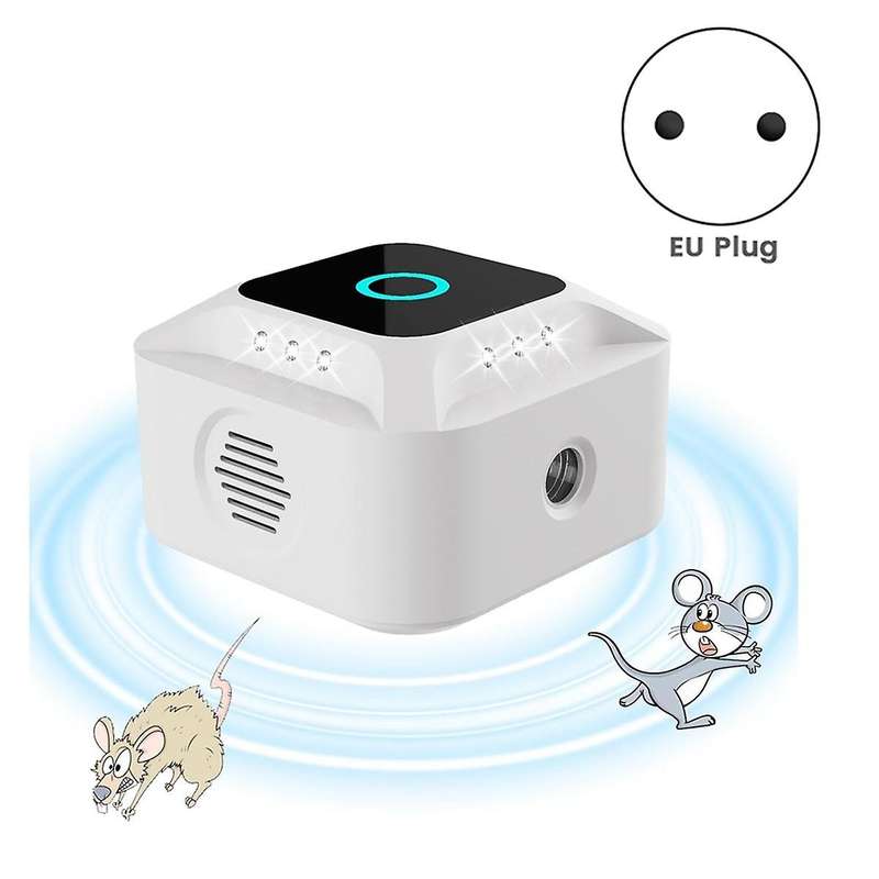 Rodent Repeller, Indoor Ultrasonic Repellent for Roach, Rodent, Mouse, Bugs, Mosquito, Mice, Spider,