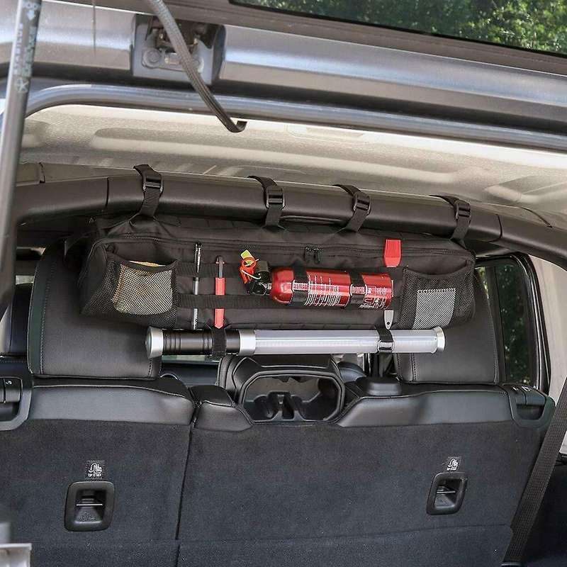 Roll Bar Storage Bag Organizer for Wrangler LJ TJ JK JL Gladiator JT Multi-Pockets & Organizers & To