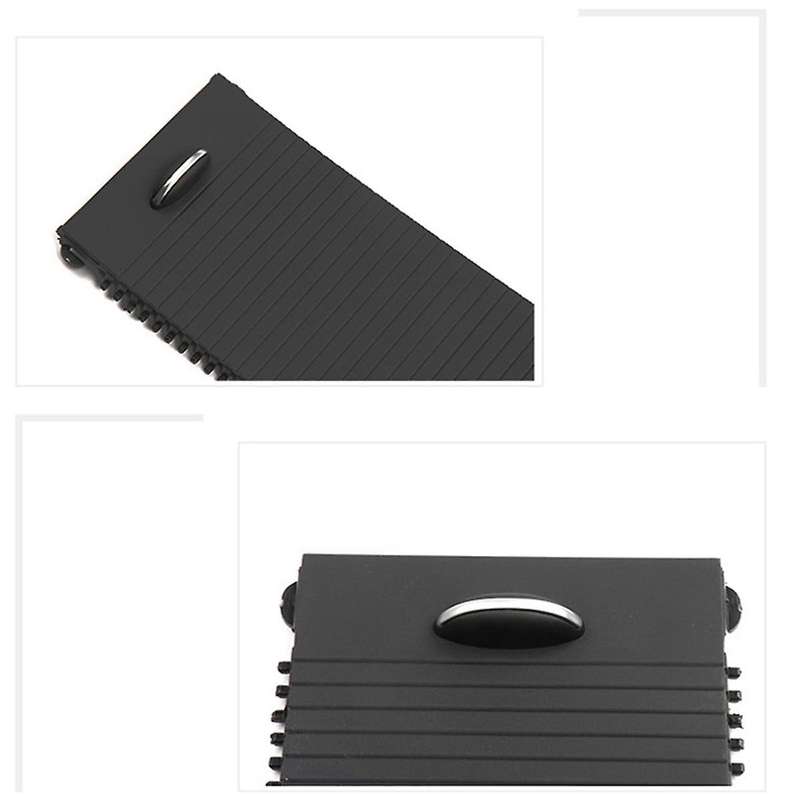 Roller Water Cup Holders Car Central Control Armrest Curtain Center Console Cover Slide for W172
