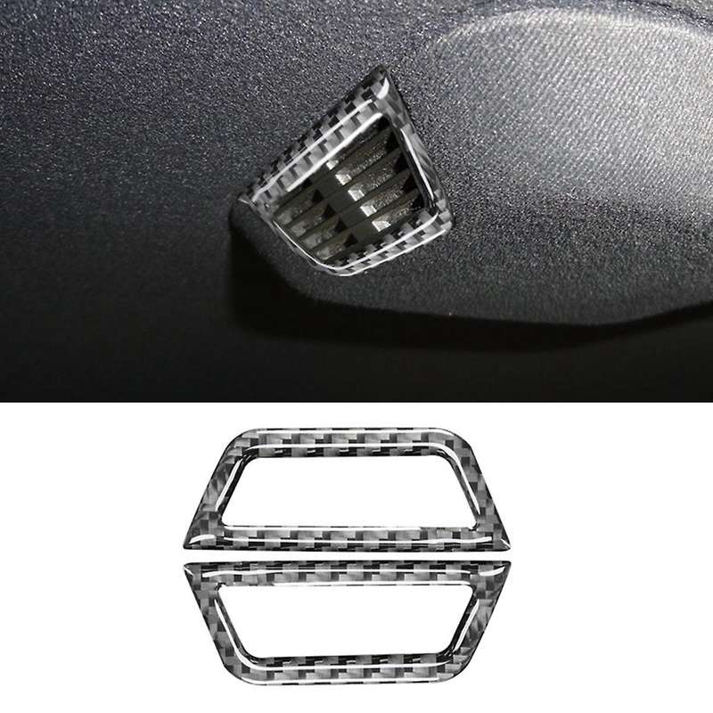 Roof Air Outlet Cover Trim Carbon Fiber Interior Accessories for - 3 Series E46 1997-2004