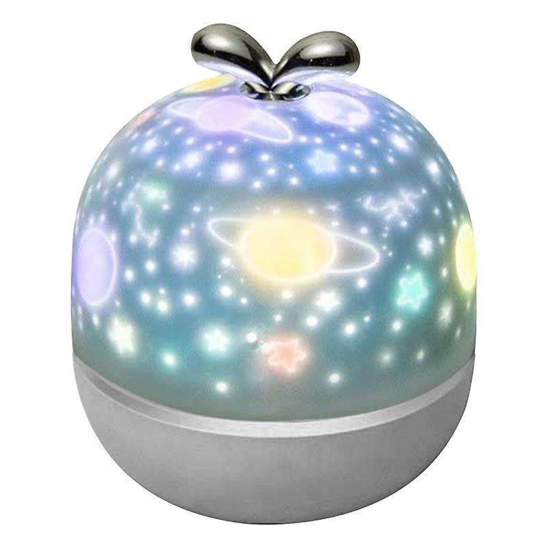 Romantic 360 Rotation Starry Night Light Projector Music Style