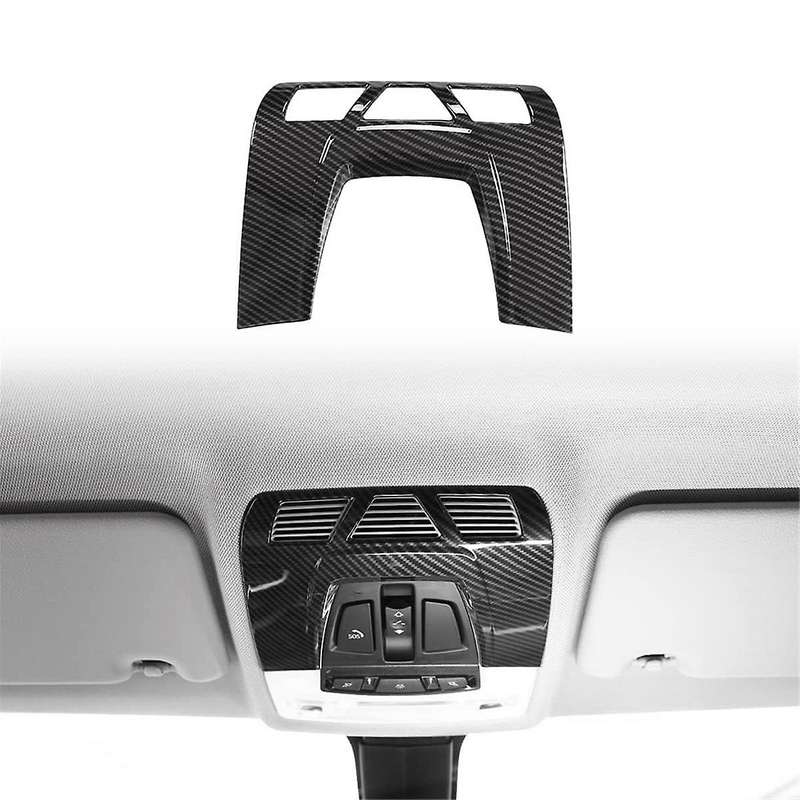 Roof Decorative Frame Reading Light Decorative Frame Car Interior for X1 X5 X6
