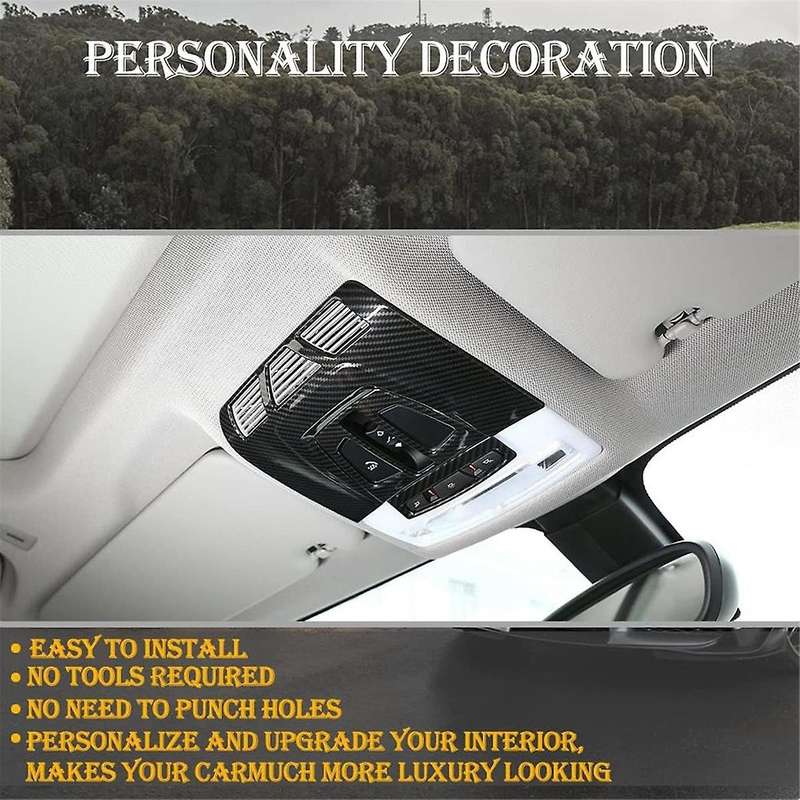 Roof Decorative Frame Reading Light Decorative Frame Car Interior for X1 X5 X6