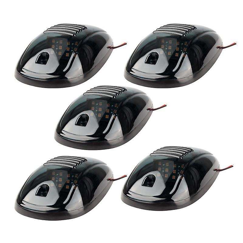 Roof Cab Marker Running Light Covers Top Light 12 LED for 2003-10 Ram 1500 2500 3500 2011-2018 Amber