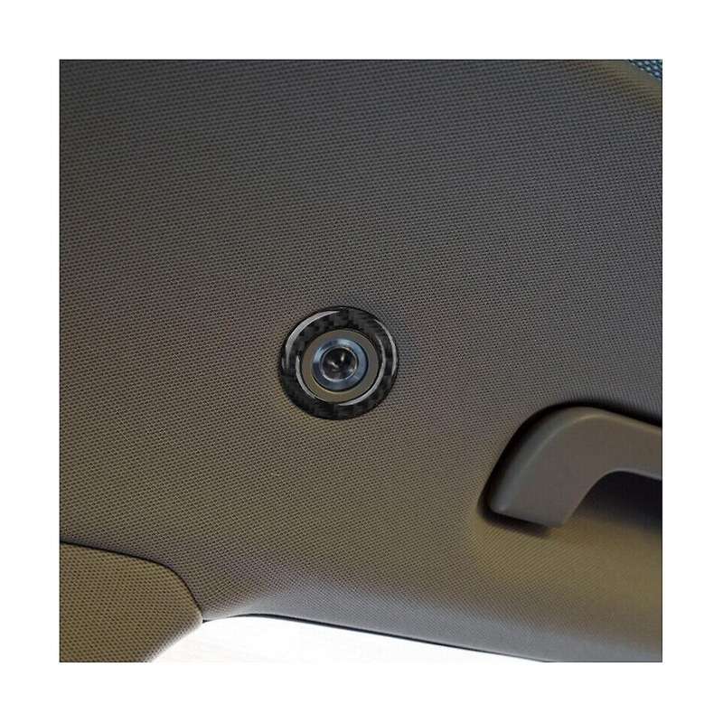 Roof Hook Panel Cover Trim Frame Sticker Decoration Carbon Fiber for Q5 2018-2023 Interior Accessor