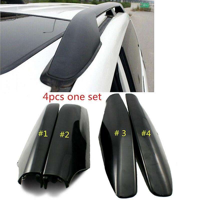 Roof Rack Rail End Cover Compatible Toyota Land Cruiser Prado Fj120 2003-09