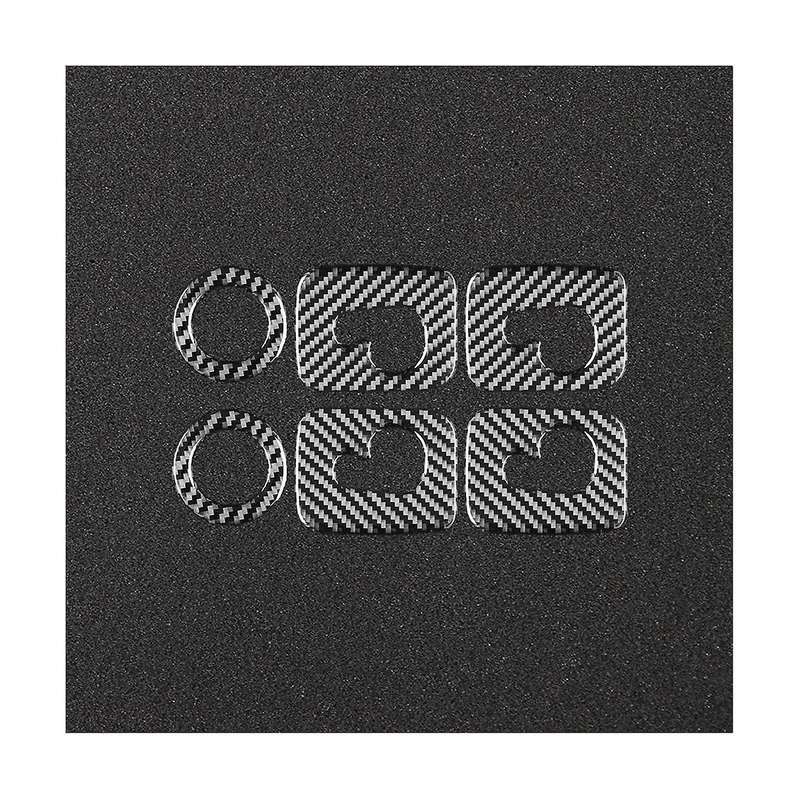 Roof Hook Panel Cover Trim Sticker Decoration Carbon Fiber for Q5 2018-2023 Interior Accessories