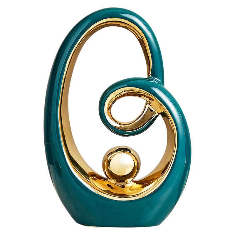 Room Decoration Abstract Art Aesthetic Room Decor Nordic Decoration House Ceramic Home Ornaments 17x