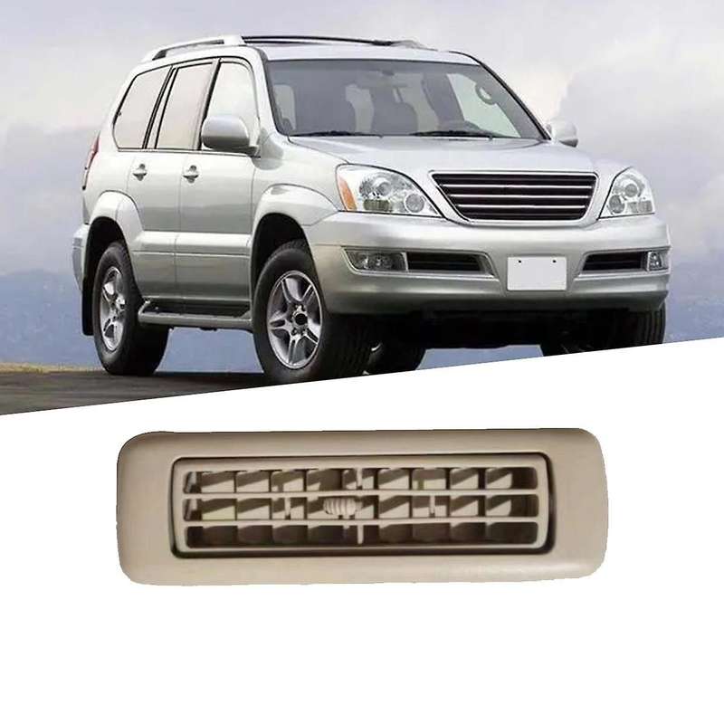 Roof Rear Grille 62985-60010-A0 for Prado GX470 2002-2009 Beige Side Air Outlet Nozzle 06298560010