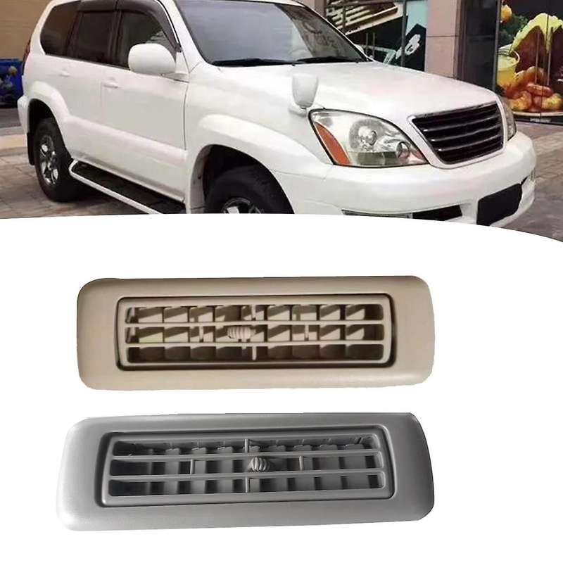 Roof Rear Grille 62985-60010-A0 for Prado GX470 2002-2009 Beige Side Air Outlet Nozzle 06298560010