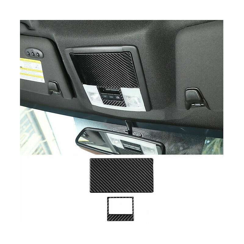Roof Reading Light Lamp Cover Trim Decoration Stickers for 2009-2014 Interior Accessories - Soft Ca