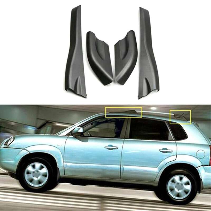 Roof Rack Shell Protective Cover for 2004-2008 Roof Luggage Bar Rail End 872912E000 872922E000 87297