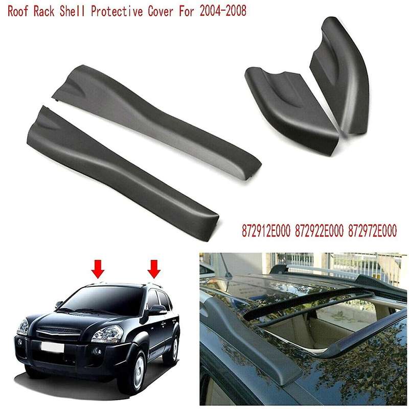 Roof Rack Shell Protective Cover for 2004-2008 Roof Luggage Bar Rail End 872912E000 872922E000 87297