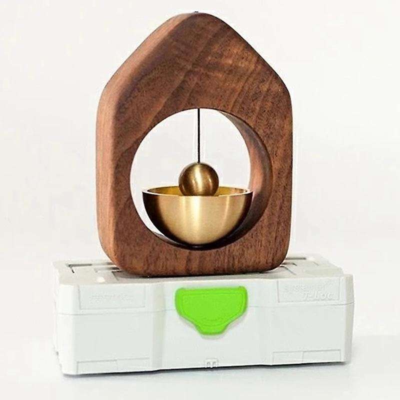 Room Decor Wind Chimes Hanging Decorations Doorbell of Suction Door House Wooden Ornament Solid Wood