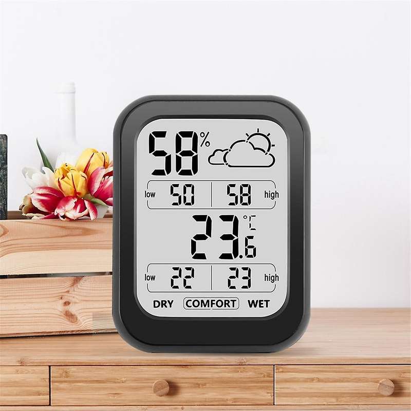 Room Thermometer Hygrometer Indoor, Humidity Gauge, Humidity Sensor Meter, Digital Temperature and H