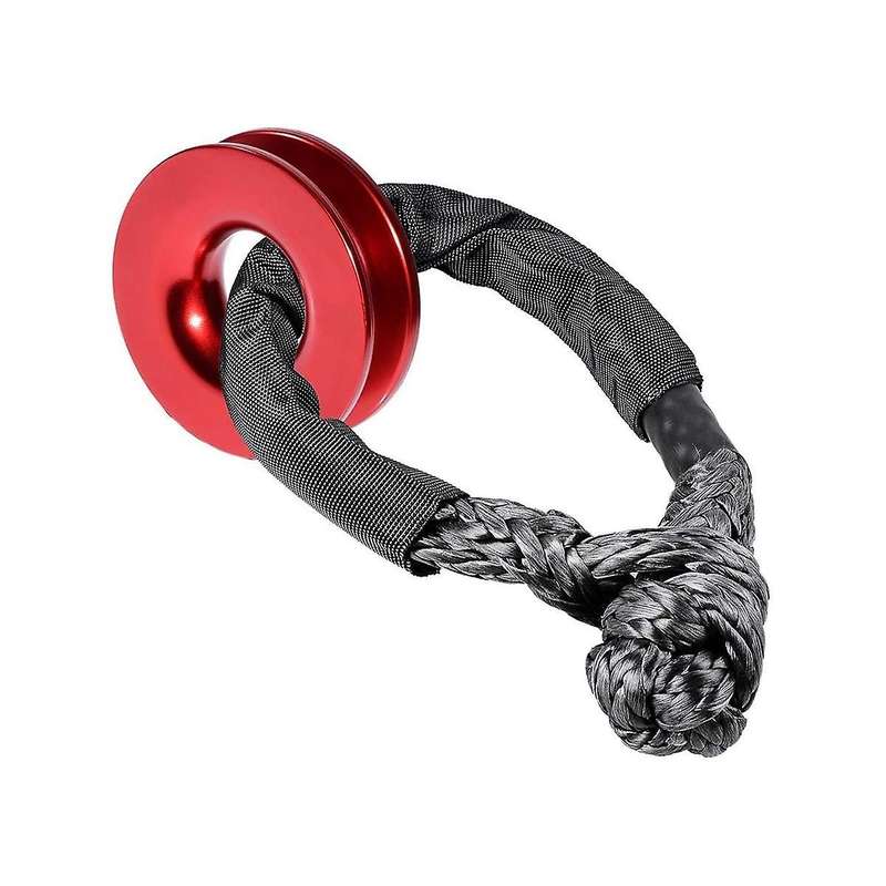 Rope Recovery Ring Trucks Towing Rope Loop Snatch Block 41000lb Off Road Atv Utv Suv Accessories