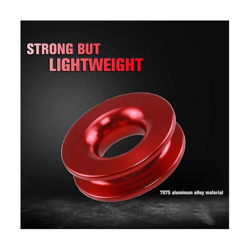 Rope Recovery Ring Trucks Towing Rope Loop Snatch Block 41000lb Off Road Atv Utv Suv Accessories