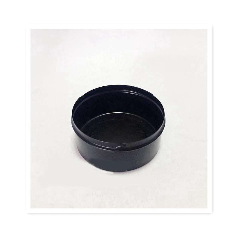 Rotating Ashtray 9cm Diameter Stainless Steel Black Matt Pvc Tape Carbon Look Rotating Ashtray Turn