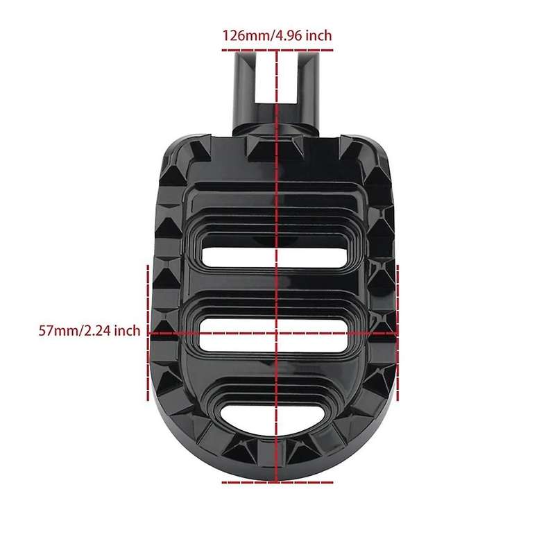 Rotating Front Footpegs Foot Pegs for Live Wire S Breakout FXBR 107 FXBRS 114 Deluxe FLDE FXDR FXDR