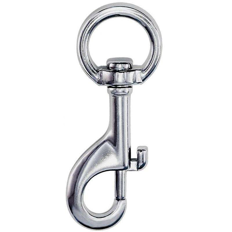 Rotating Eye Bolt Hooks Marine Grade Single-Ended Diving Clip Spring Hooks Chain Hooks Pet Hooks Bag