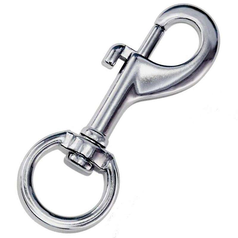 Rotating Eye Bolt Hooks Marine Grade Single-Ended Diving Clip Spring Hooks Chain Hooks Pet Hooks Bag