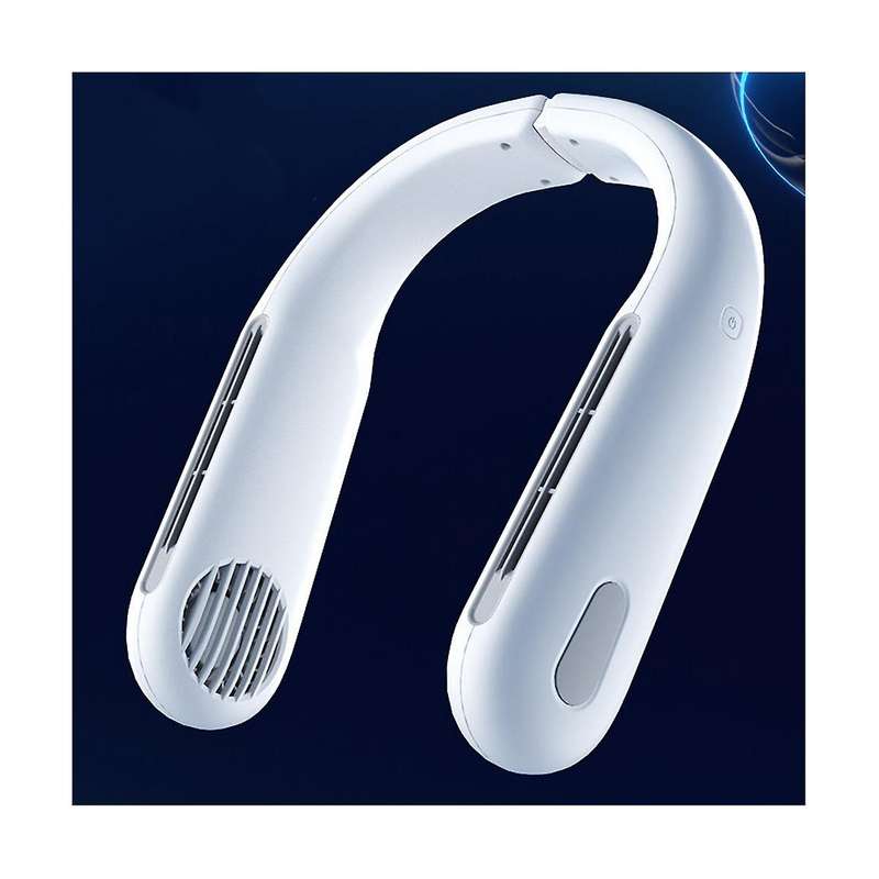 Rotating Shaft Hanging Neck Fan Usb Fan Portable Fan Student Men and Women Universal Leafless Hangi