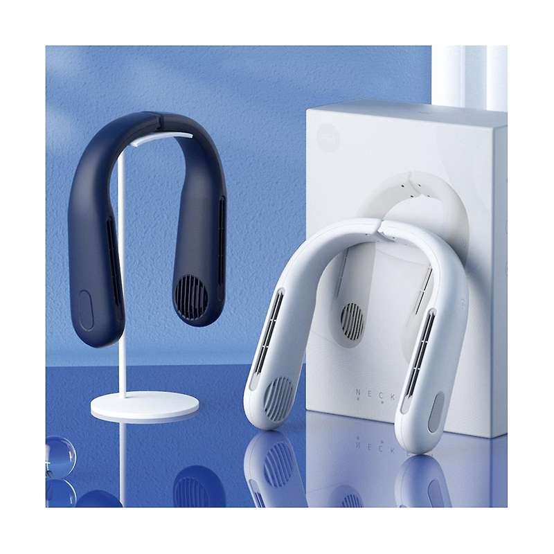 Rotating Shaft Hanging Neck Fan Usb Fan Portable Fan Student Men and Women Universal Leafless Hangi