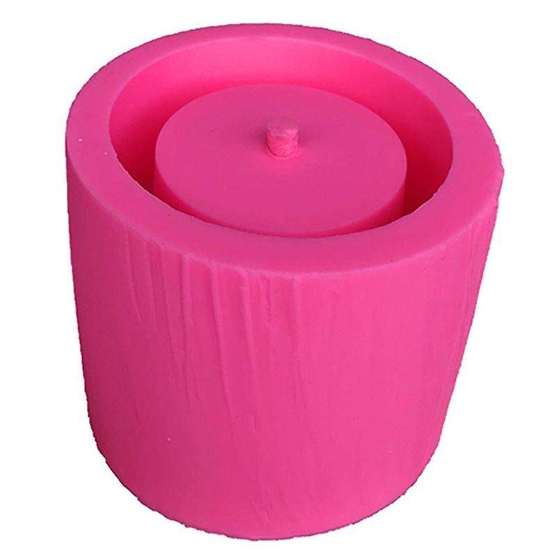 Round Cement Flower Pot Silicone Mold Home Decoration Crafts Succulent Plants Concrete Planter Vase
