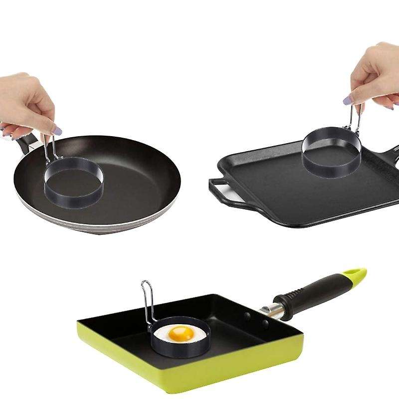 Round Egg Pancake Maker Mold,Non Stick Circle Shaper Mold, Kitchen Cooking Tool for Frying McMuffin