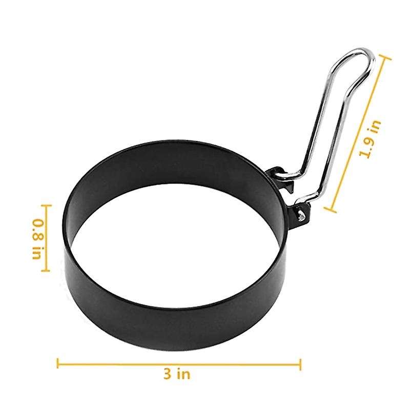 Round Egg Pancake Maker Mold,Non Stick Circle Shaper Mold, Kitchen Cooking Tool for Frying McMuffin