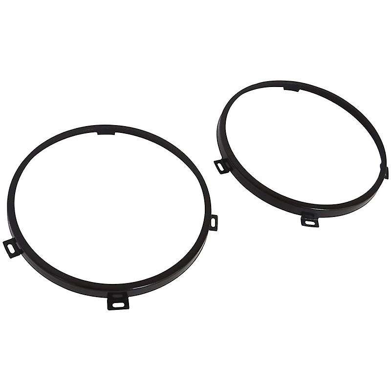 Round Headlight Mounting Bracket Ring for JK 2007-2018(Pack of 2)