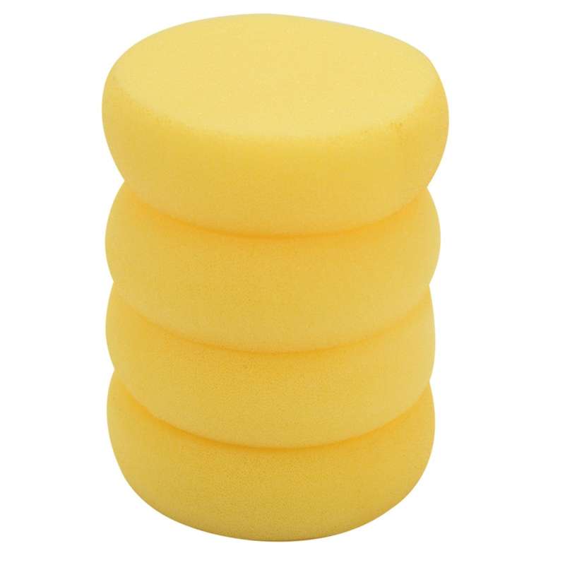 Round Paint Foam Sponge Brush Various Shaped and Sized, Watercolor Sponges for Painting, Craft
