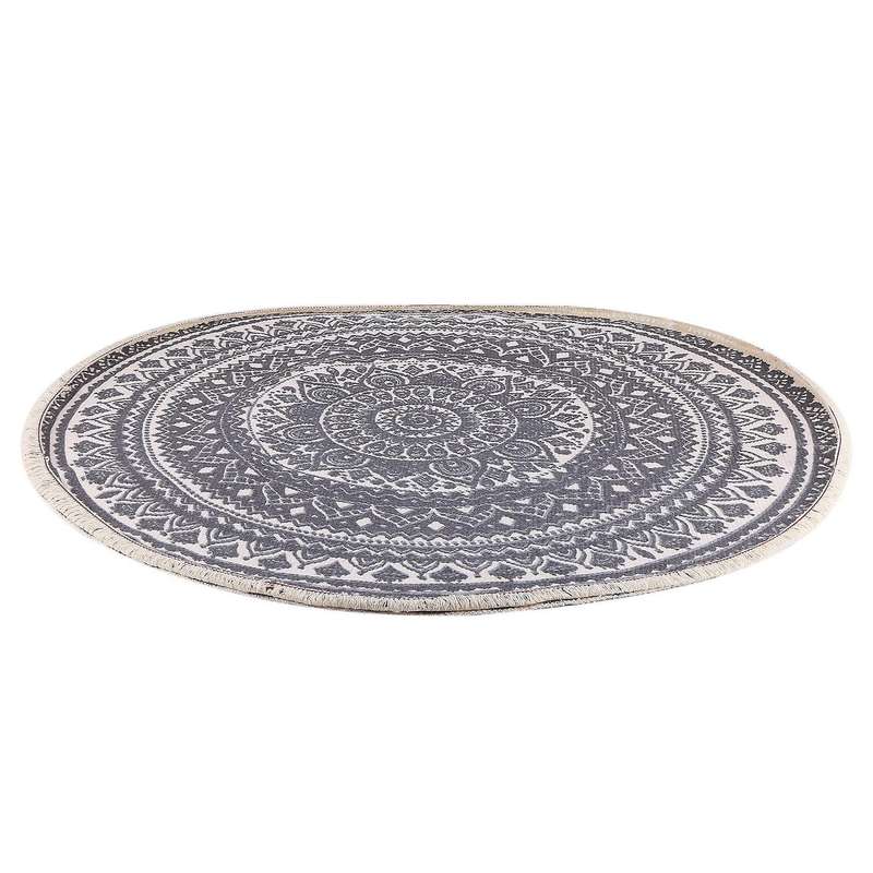 Round Rugs Bedroom Rugs Bohemian Mandala Circle Rugs Suitable for Family Living Room Coffee Round Ru