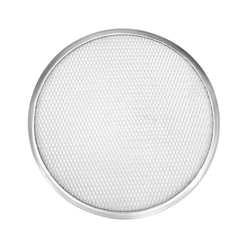Round Pizza Oven Baking Tray Grate Nonstick Mesh Net(12 Inch)