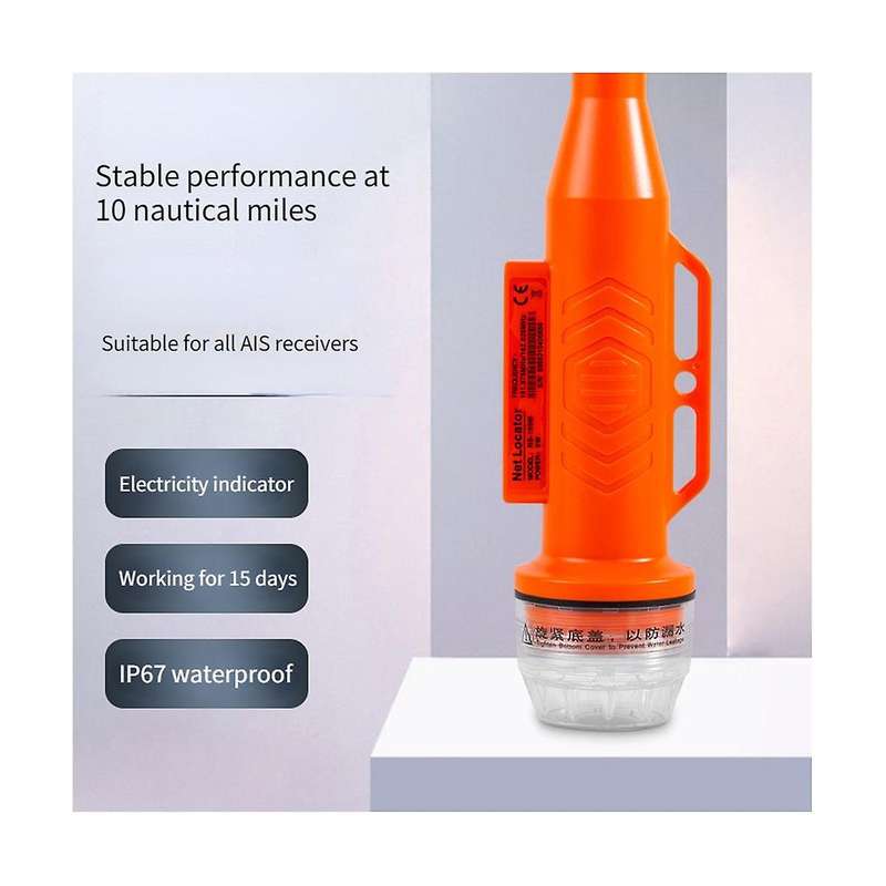 Rs109m Marine Boat Net Position Instrument for Fishing Net Positioning with Antenna Ipx7 Waterproof