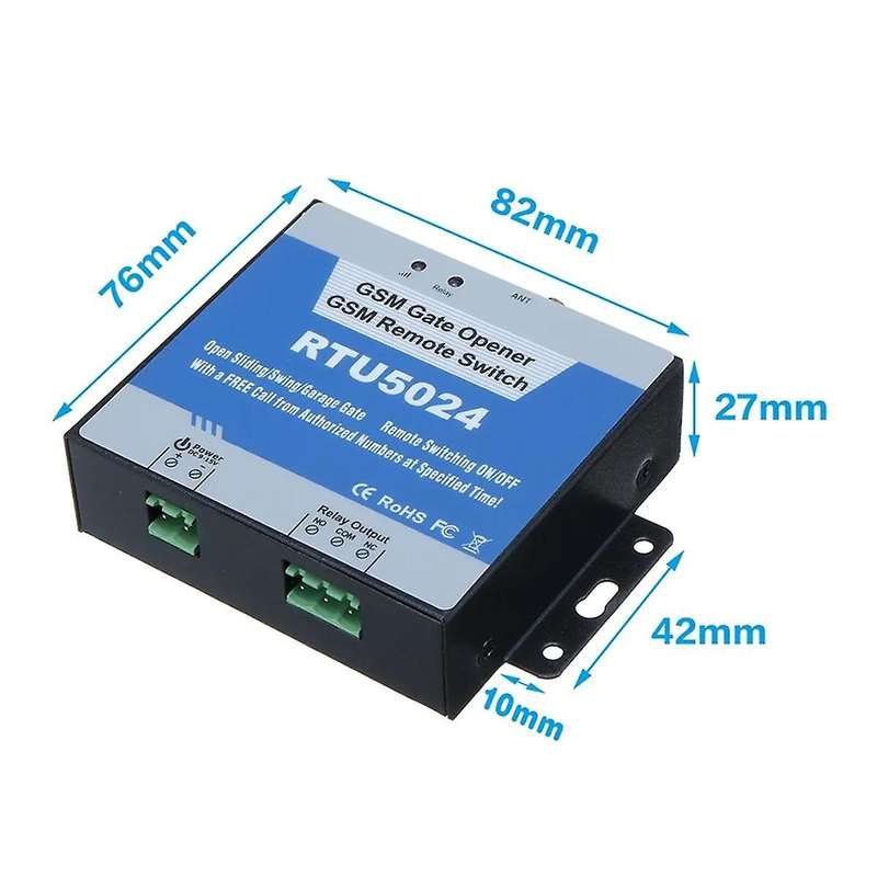Rtu5024 Gsm Gate Opener Relay Remote Door Accessories Switches 850/900/1800/1900mhz for Household Be