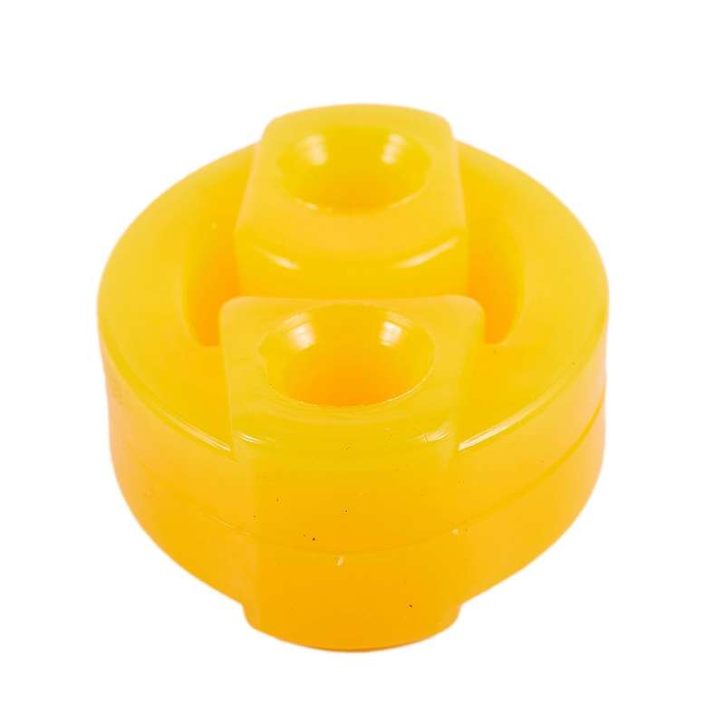 Rubber 2 Holes Race Car Muffler Exhaust Hanger Bushing 2 Pcs