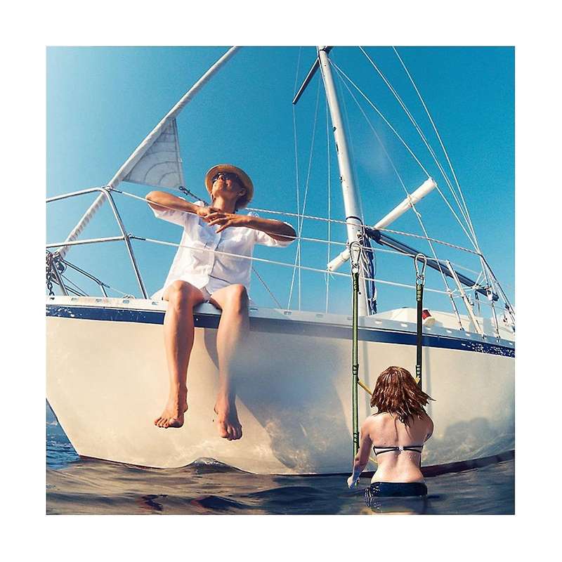 Rubber Boat Boarding Soft Ladder Inflatable Boat Launching Ladder Folding Hanging Ladder Yacht Boat