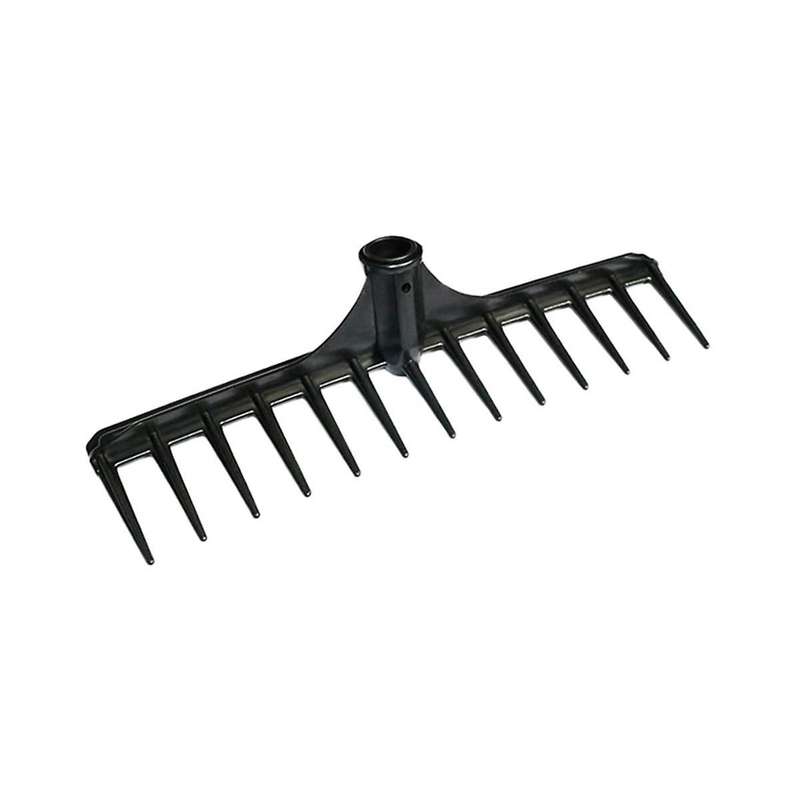 Rubber Golf Grip Rake Head Golf Course Driving Range Sand Pit Rake Garden Yard Leaf Lawn Finishing