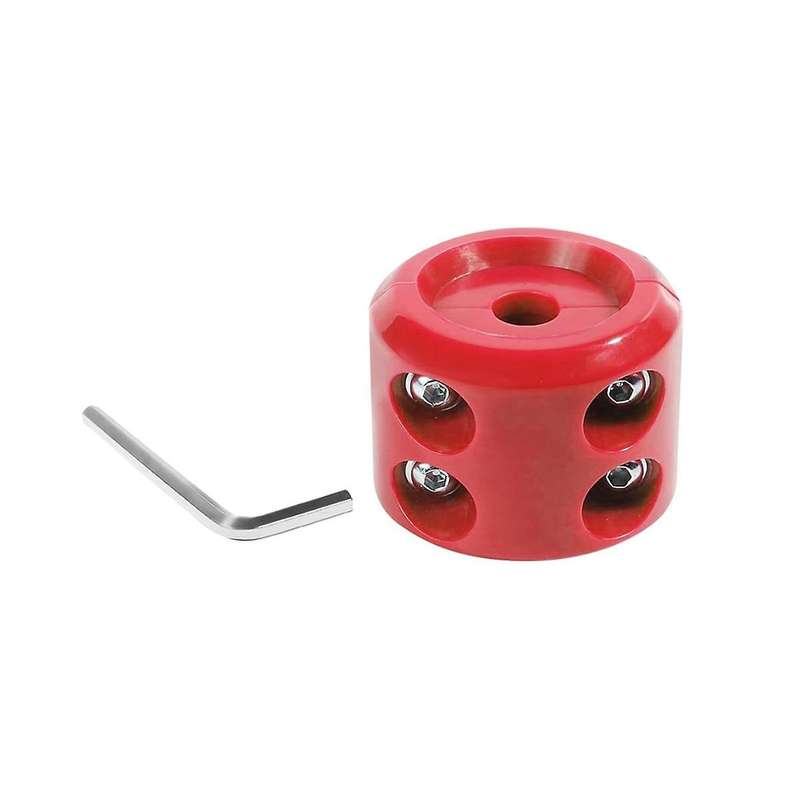 Rubber Winch Stopper,Winch Cable Saver Hook Stopper Line Rubber Stopper with Hex Wrench,Car Accesso