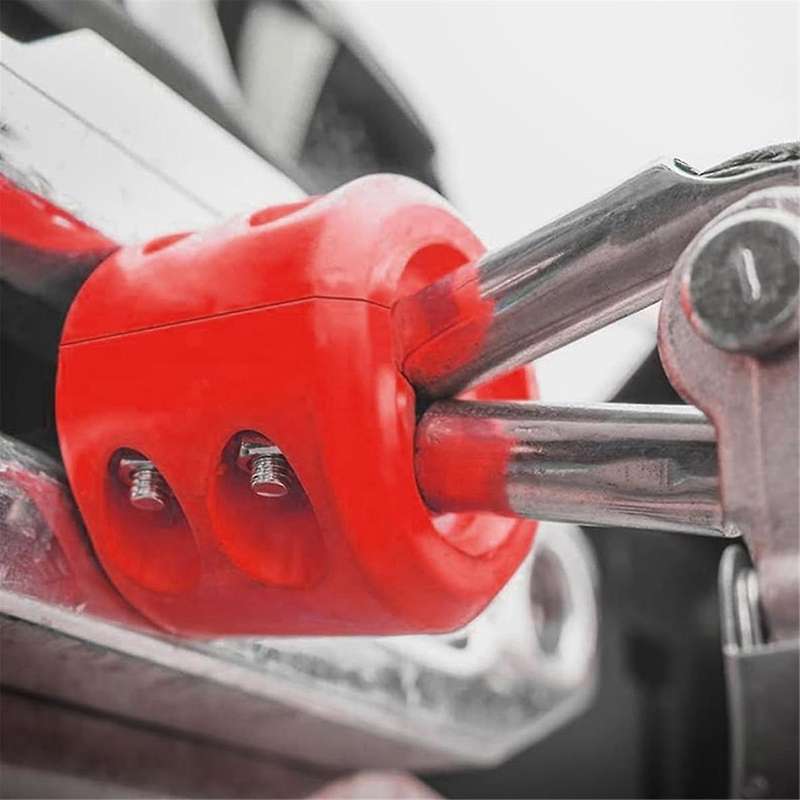 Rubber Winch Stopper,Winch Cable Saver Hook Stopper Line Rubber Stopper with Hex Wrench,Car Accessor