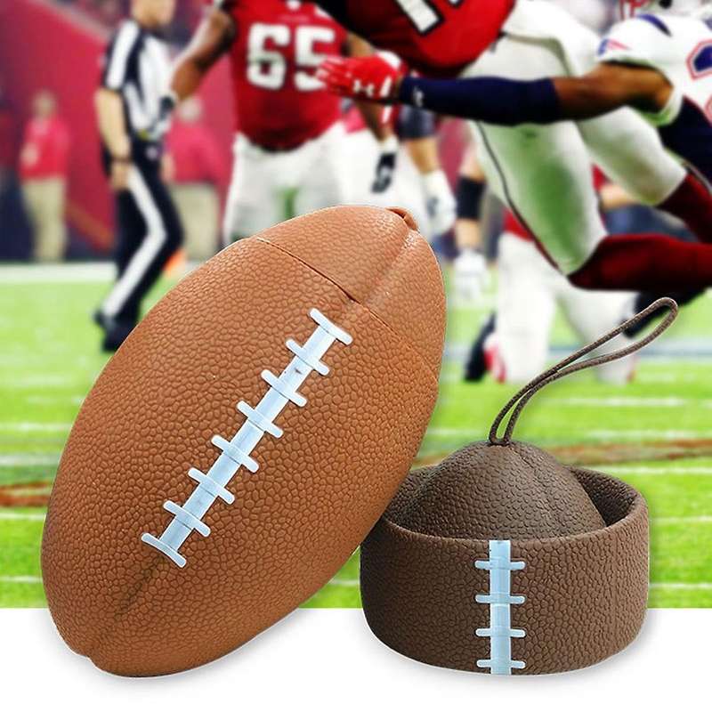 Rugby Foldable Water Portable Leakproof Drinking Cup Football Free Silica Gel 750ml Sports A