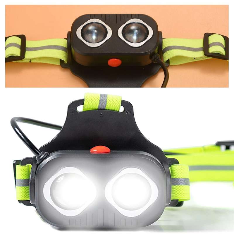 Run Light-Running Light for Runners Chest LED Lamp 500 Lumens Adjustable Runners Light 360 Degree Re